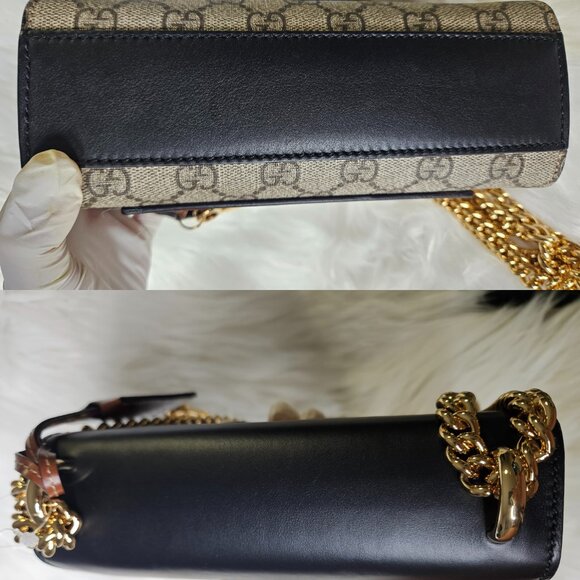 Authentic Gucci Small GG Supreme Padlock Bag - Picture 9 of 17